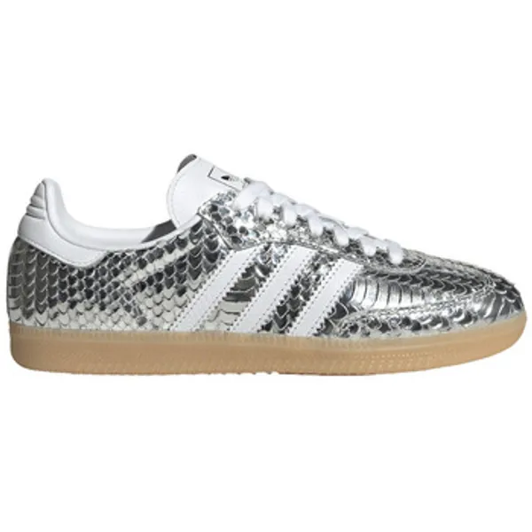 Lage Sneakers adidas Samba OG Patent Snakeskin Silver Metallic (Women's)