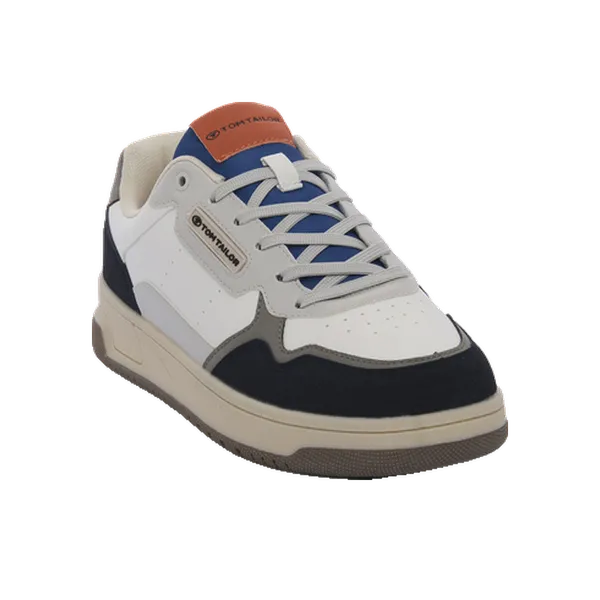 Tom Tailor Lage Sneakers Marineblauw/Wit, vergelijk prijzen bij 1 winkel