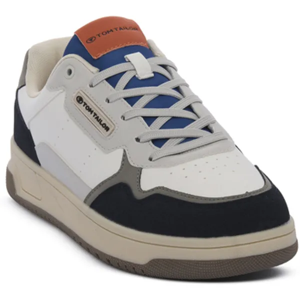 Tom Tailor Lage Sneakers Marineblauw/Wit, foto 2 van 2