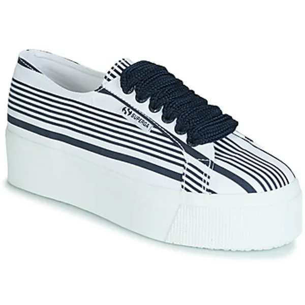 Superga Lage Sneakers Superga 2790 COT MULTI STRIPE W
