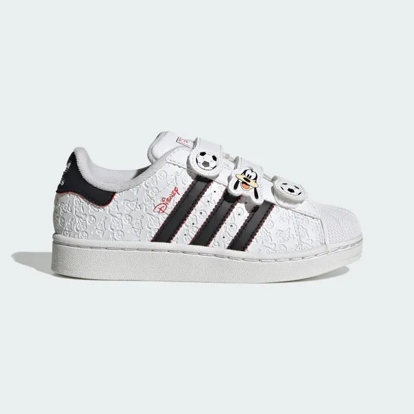 Adidas Superstar Cloud White / Core Black / Red