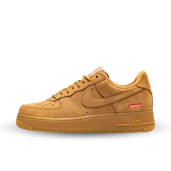 Nike Air Force 1 Low Supreme Flax Bruin, vergelijk prijzen bij 1 winkel
