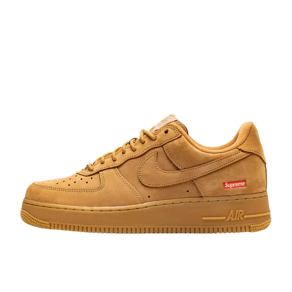 Nike Air Force 1 Low Supreme Flax Bruin, vergelijk prijzen bij 1 winkel