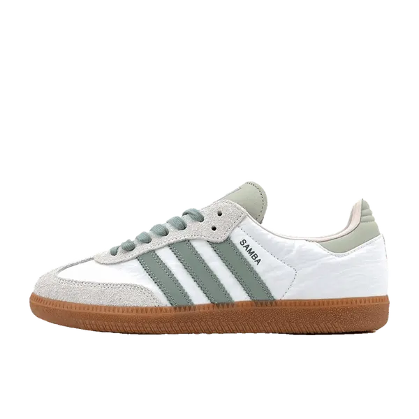 adidas Samba OG Cloud White Silver Green, vergelijk prijzen bij 2 winkels