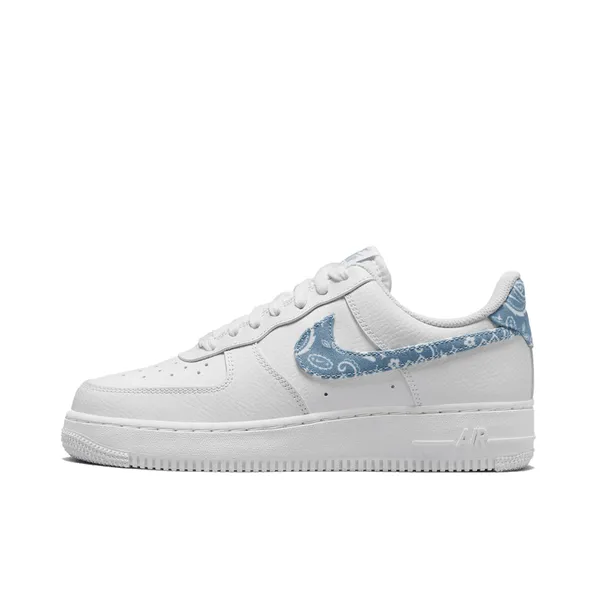 Nike Air Force 1 Low Essential White Worn Blue Paisley, vergelijk prijzen bij 1 winkel