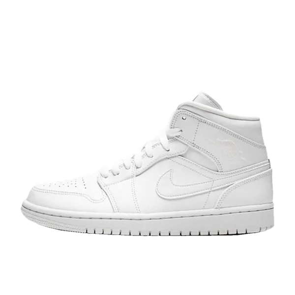 Air Jordan 1 Mid Triple White 2022, vergelijk prijzen bij 2 winkels
