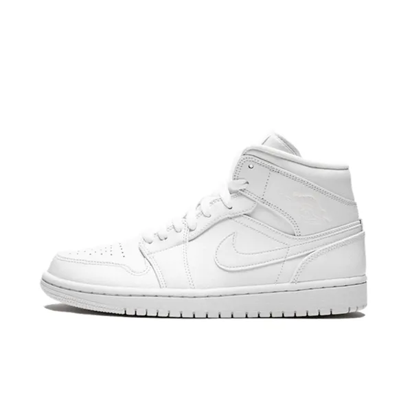 Air Jordan 1 Mid Triple White 2022, foto 2 van 2