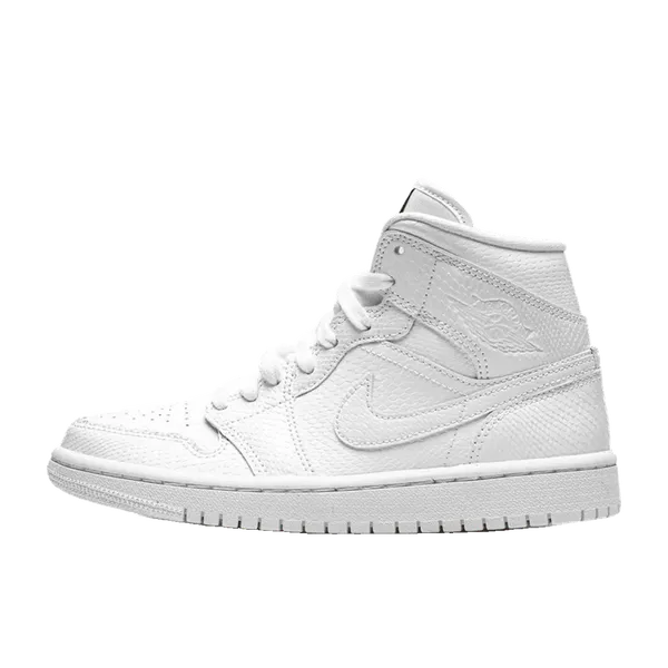 Air Jordan 1 Mid White Snakeskin, vergelijk prijzen bij 2 winkels