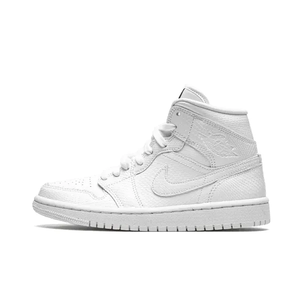 Air Jordan 1 Mid White Snakeskin, foto 2 van 2