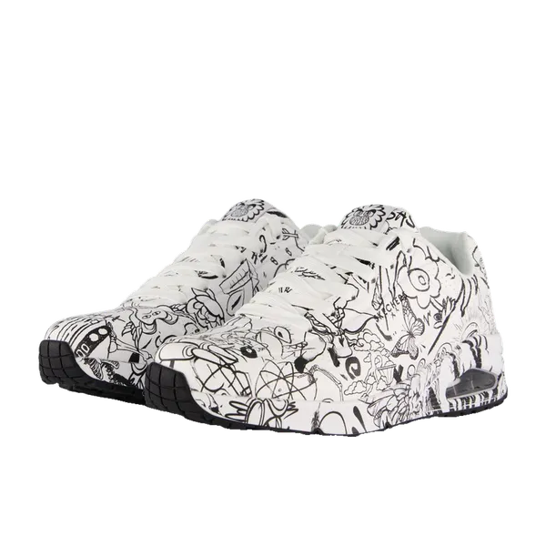 Skechers Uno Uno-Process Sketch Wit, vergelijk prijzen bij 1 winkel