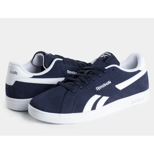 Reebok Reebok Heren Court Retro Navy/White BLAUW