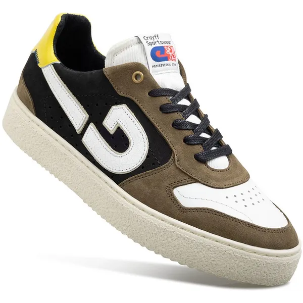 Cruyff Cruyff Slice bruin zwart wit sneakers heren (CC243281859)