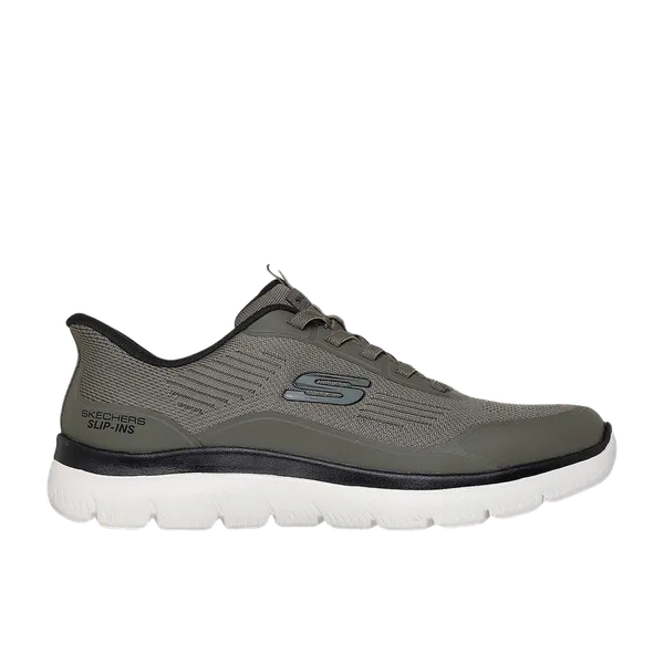 Skechers Slip-Ins Summits Leyter Olijfgroen/Zwart, vergelijk prijzen bij 1 winkel