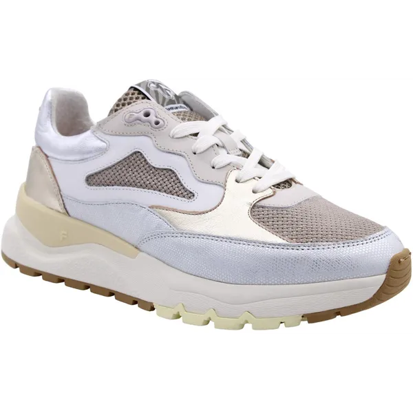 Floris van Bommel Floris van Bommel Sfw-10163 Treni Sneakers - Leer - Dames - Zilver