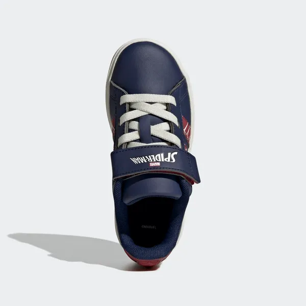 adidas Marvel Spider-Man Grand Court Blauw Kids, foto 3 van 5