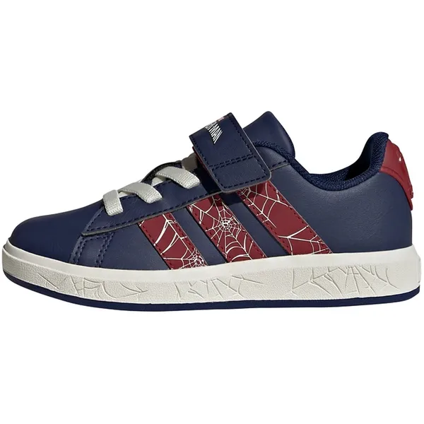adidas Marvel Spider-Man Grand Court Blauw Kids, foto 2 van 5