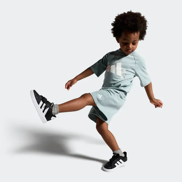 adidas Grand Court Zwart Kids, foto 3 van 5