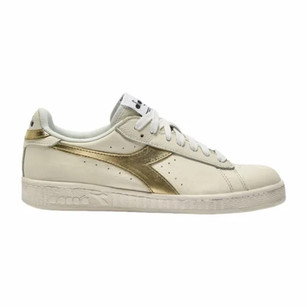 Diadora Game L Low Waxed Metal wit