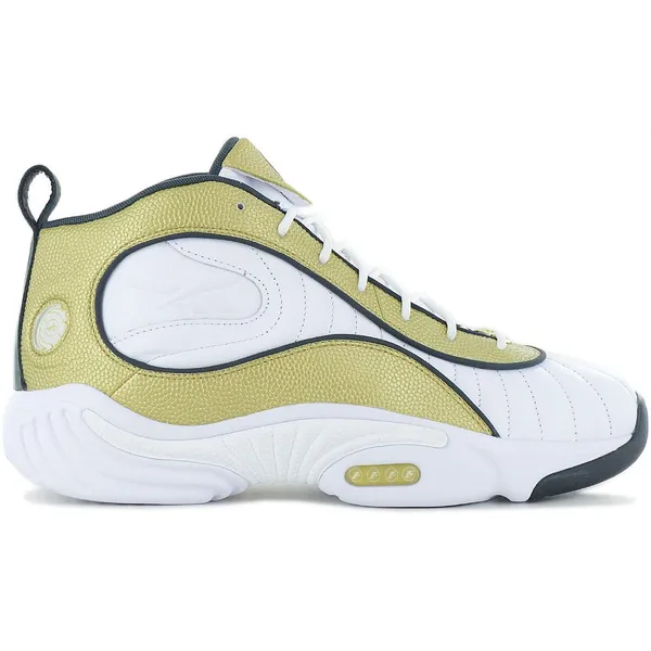 Reebok Reebok Victor Solomon - Answer 3 - Heren Sneakers Basketbalschoenen Leer Wit-Gold 100206492 - EU UK