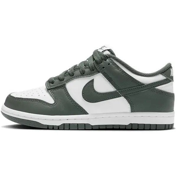 Nike Nike Dunk Low - Wit Groen - Dames Sneaker - Maat 36.5 - Doos zonder deksel
