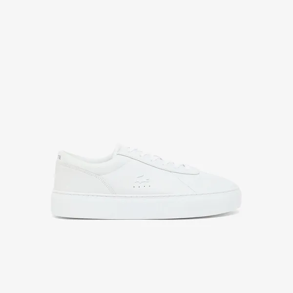 Lacoste Lacoste COURT SET 126 1 SMA WHT/WHT Heren Sneakers - wit