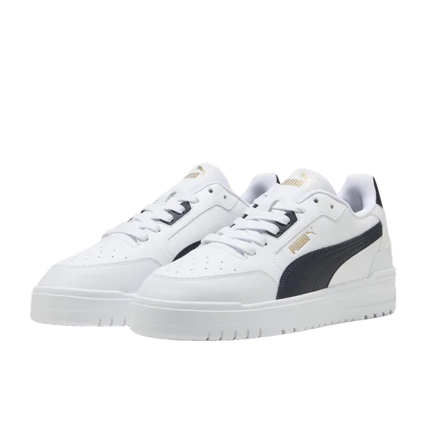 Shuffle Downtown Puma White-New Navy-Gold, vergelijk prijzen bij 1 winkel