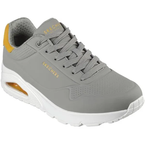 Skechers Skechers Street Uno - Suited on Air Herensneakers 183004 GRYL groen geel