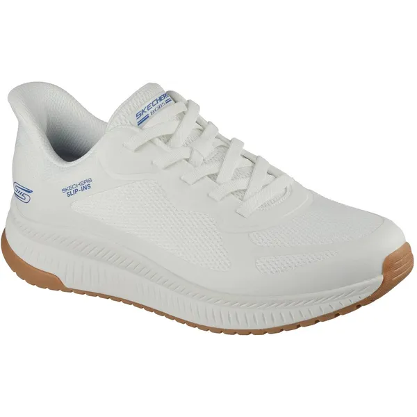 Skechers Skechers Slip-ins: BOBS Sport Squad Chaos 4 Sportschoenen voor heren 118423 WHT wit