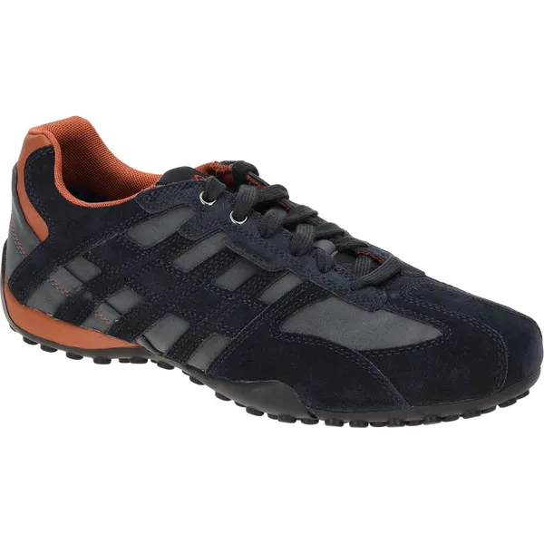 GEOX GEOX UOMO Snake A - Leren herentrainers U4507A022EK C4002 blauw