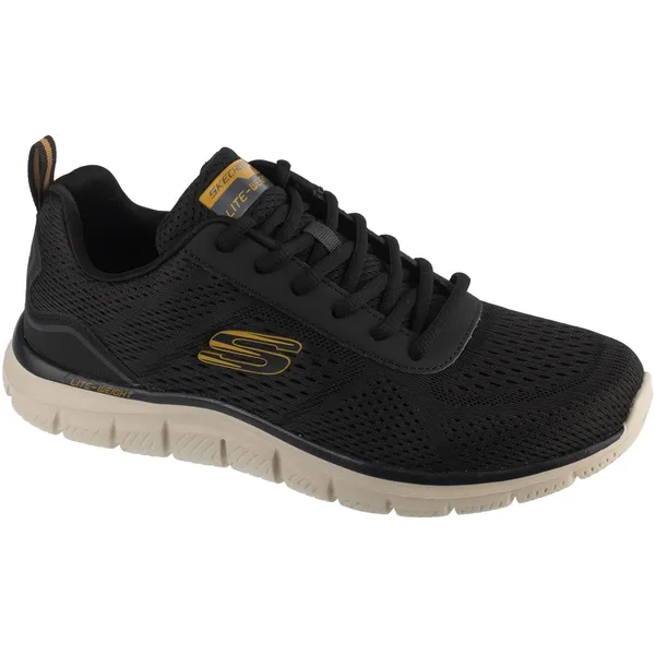 Skechers Skechers Track - Leshur, Mannen, Zwart, Sneakers, maat: 42,5