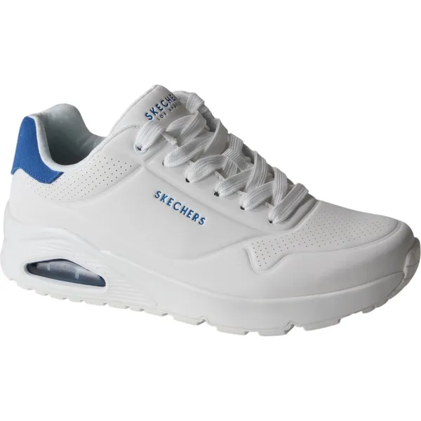 Skechers Skechers Street Uno - Suited on Air Herensneakers 183004 WBL wit blauw