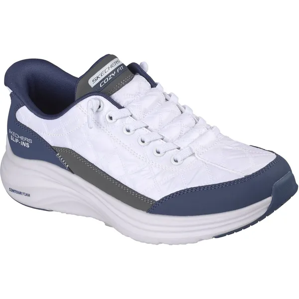 Skechers Skechers Slip-ins: Counter Foam dames sneakers blauw wit - Extra comfort - Memory Foam