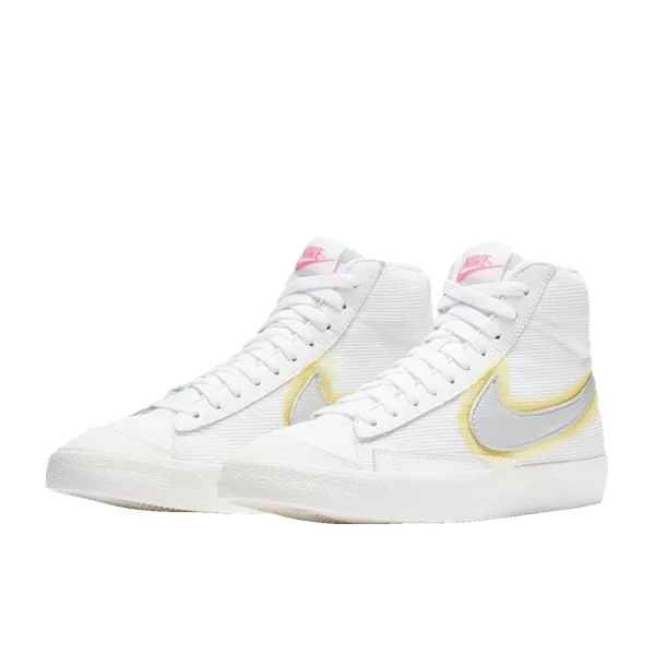Nike Blazer Mid 77 Wit/Geel/Zilver, vergelijk prijzen bij 1 winkel