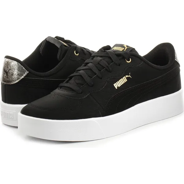 PUMA PUMA Damessportschoenen Skye Clean Raw Metallic zwart 39 EU