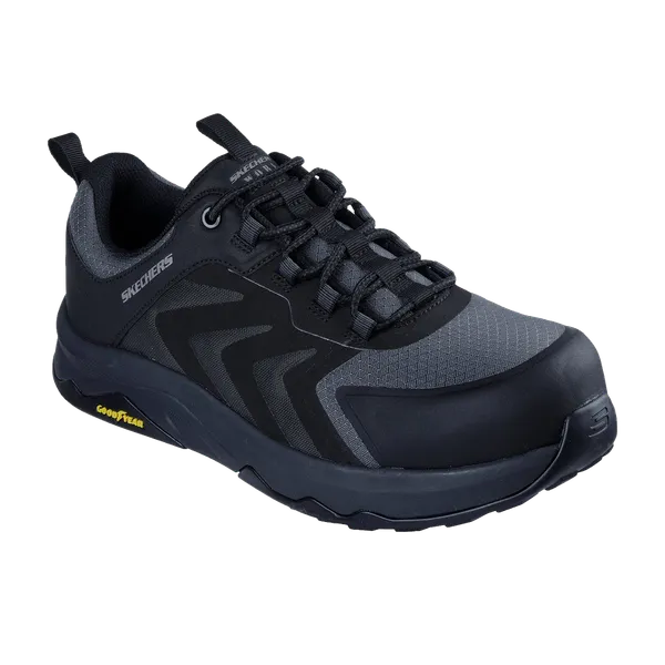 Skechers Speed-Flex Trekker Veiligheidssneaker Blk Zwart, vergelijk prijzen bij 1 winkel