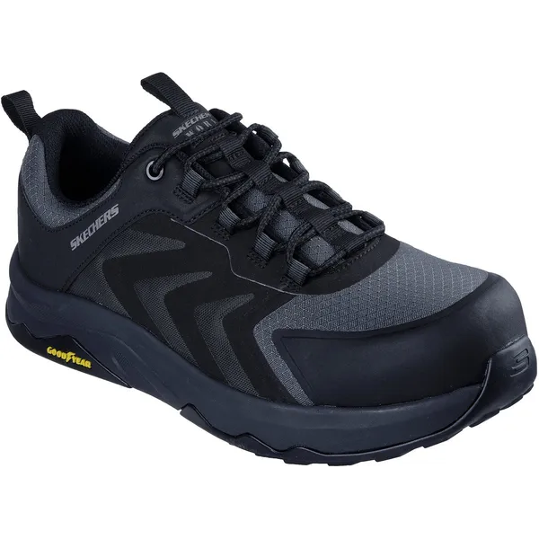 Skechers Speed-Flex Trekker Veiligheidssneaker Blk Zwart, foto 2 van 2