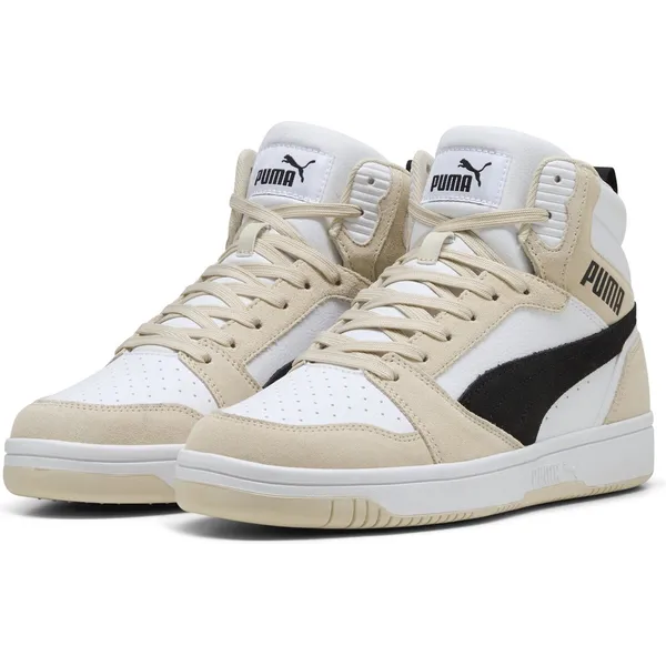 PUMA PUMA Rebound v6 SD Unisex Sneakers - Alpine Snow-PUMA Black-PUMA White