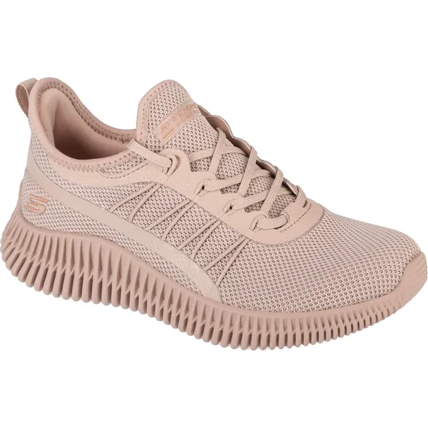 Skechers Skechers Bobs Geo-New Aesthetics 117417-TAN, Vrouwen, Beige, Sneakers,Sportschoenen, maat: