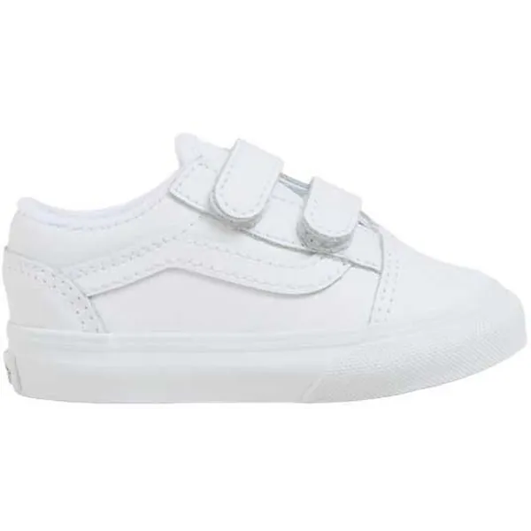 Vans Vans Old Skool V Peuterschoenen Wit EU Jongens,Meisjes