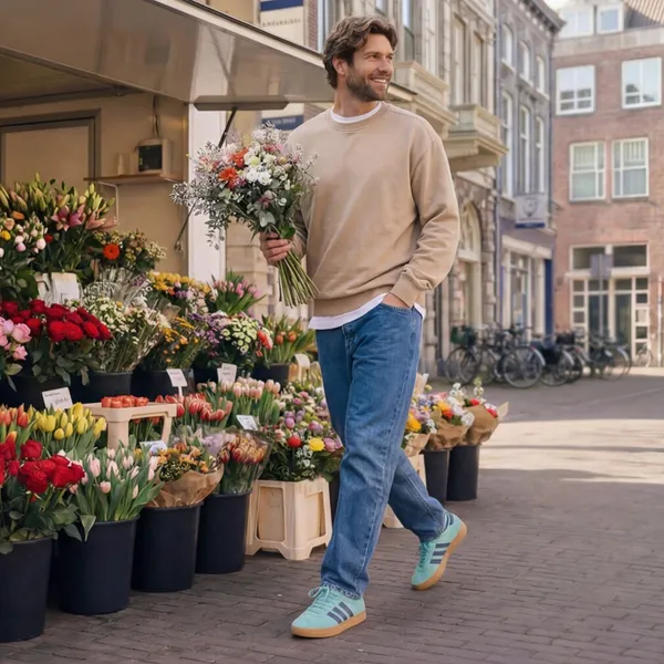 adidas VL Court 3.0 Groen, foto 2 van 5