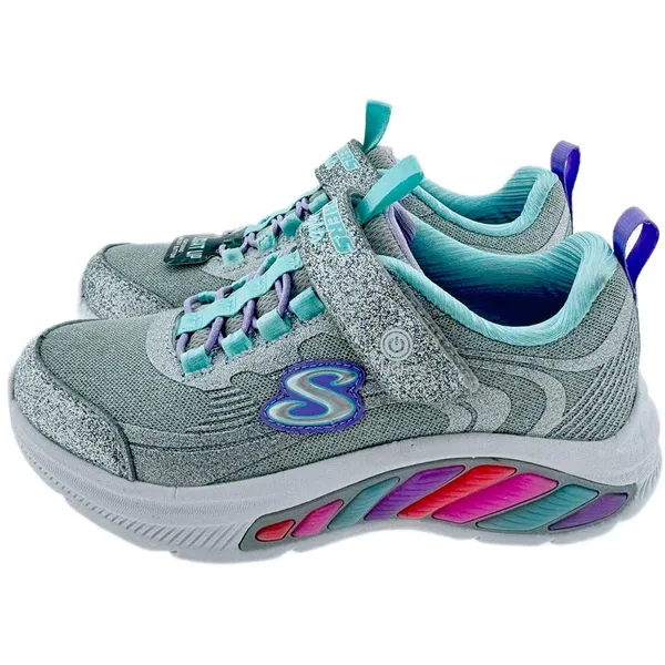 Skechers Skechers Rainbow Cruiser sneaker zilver,