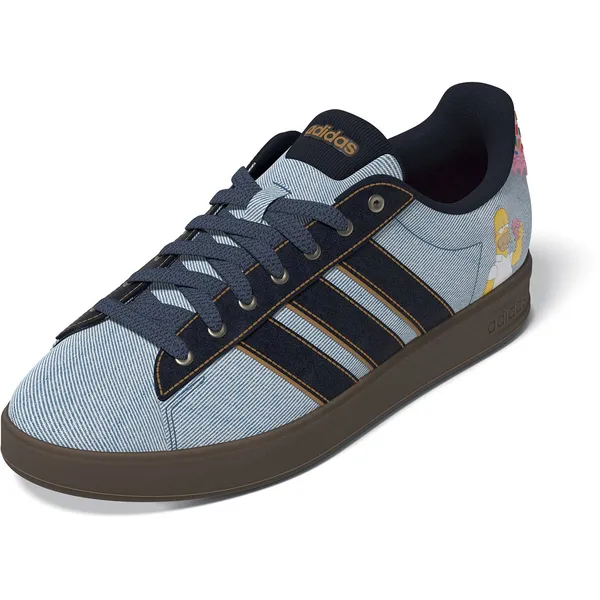 adidas adidas Heren Grand Court Simpsons Sneakers KK3539 NONDYE/LEGINK/MESA
