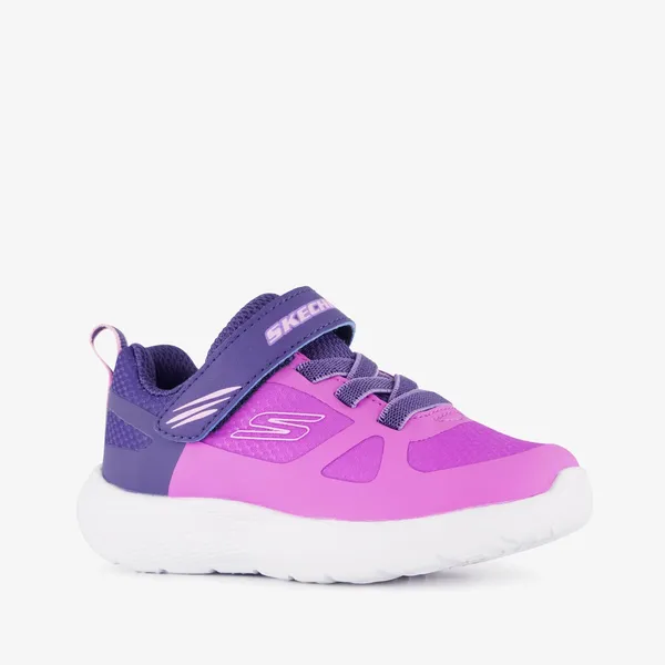 Skechers Skechers Dyna Lite meisjes sneakers roze paars - Uitneembare zool