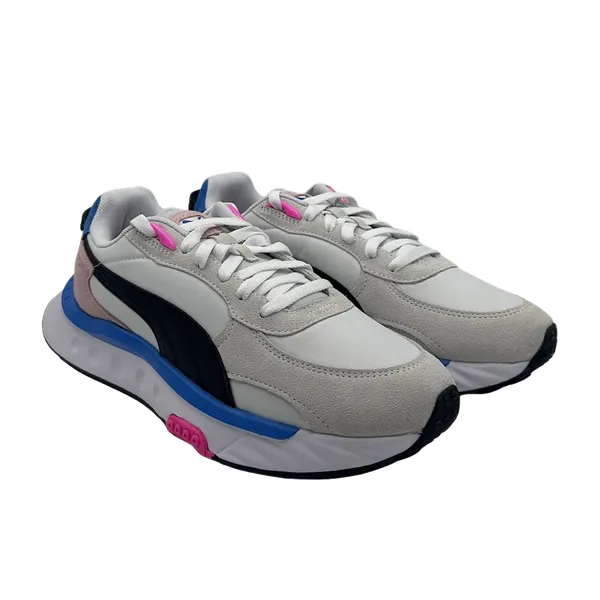 Puma Wild Rider Rollin' Wit/Roze/Blauw/Zwart, vergelijk prijzen bij 1 winkel