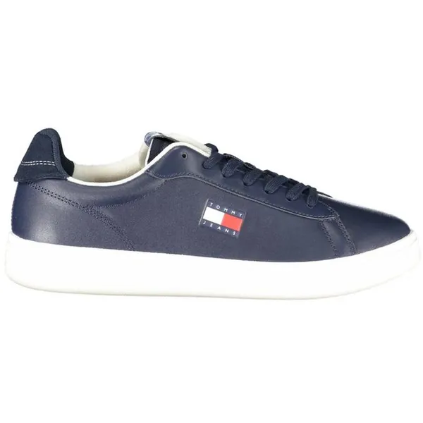 Tommy Hilfiger Tommy Hilfiger Luxury Leather Sneaker with Removable Footbed for Comfort and