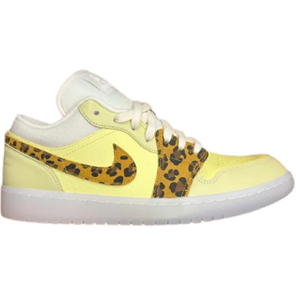 Nike Air Jordan 1 Low Panterprint/Geel