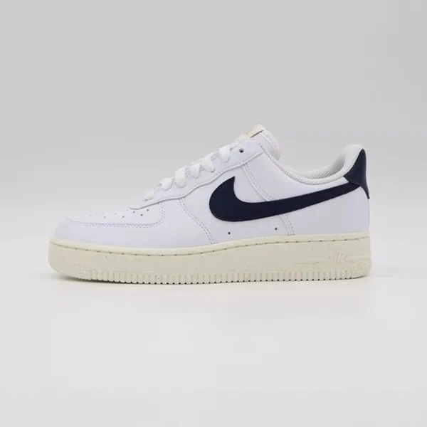 Nike Air Force 1 wit - blauw