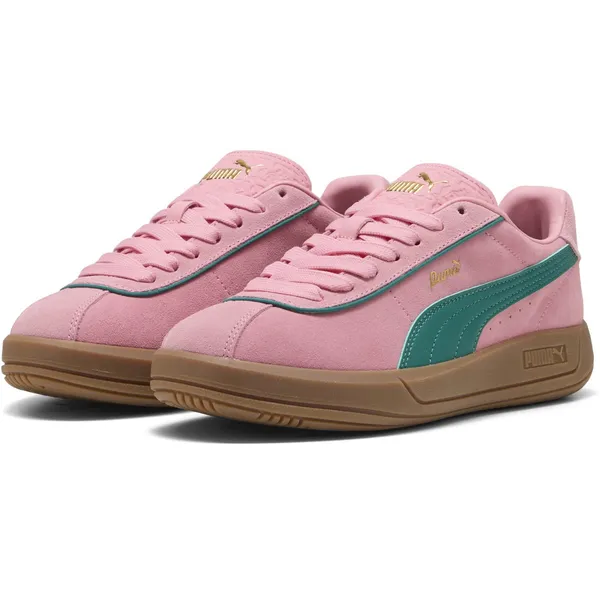 Puma Club Klassika SD Pinkscape-Wild Green-Puma Gold, foto 2 van 2