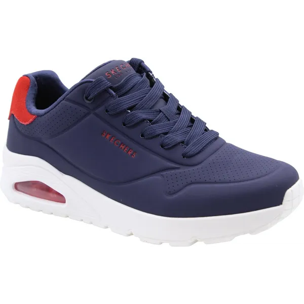 Skechers Skechers Street Uno - Suited on Air Herensneakers 183004 NVRD Navy/Red