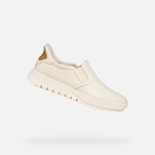 GEOX GEOX FLEXTRIDE PLUS DAMES Sneakers - MELKWIT